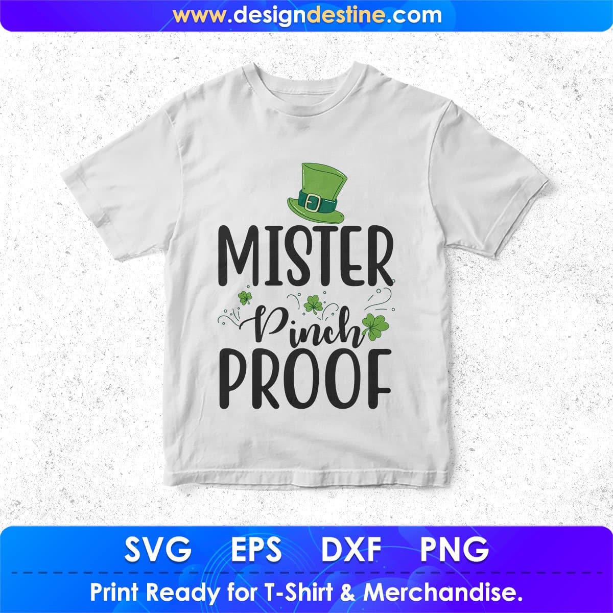 Mister Pinch Proof St Patrick's Day T shirt Design In Svg Png Cutting Printable Files