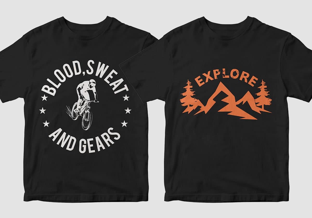 Mountain 50 T-shirt Designs Bundle Part 1