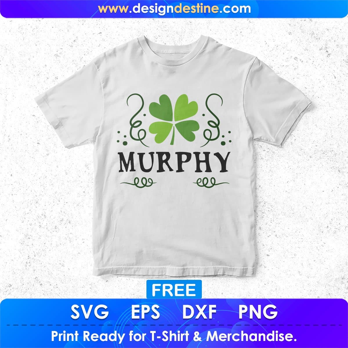 Murphy St Patrick's Day T shirt Design In Svg Png Cutting Printable Files
