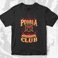 Peoria Athletic Club Boxing Vector T-shirt Design in Ai Svg Png Files
