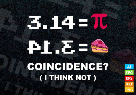 Pie Day 3.15 Pi Symbol Science and Math Teacher Editable Vector T shirt Design in Svg Png Files
