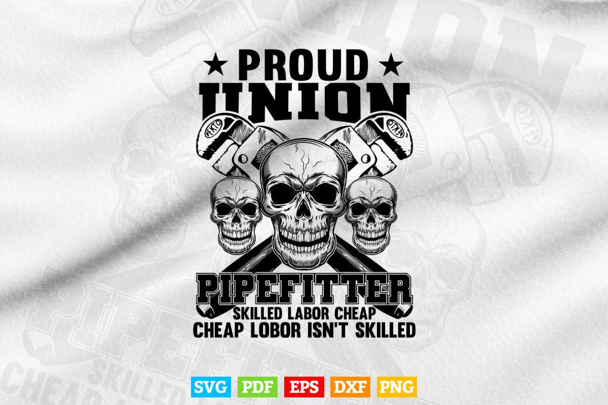 Pipefitter Plumber Steamfitter Image On Back Of Svg T shirt Design.