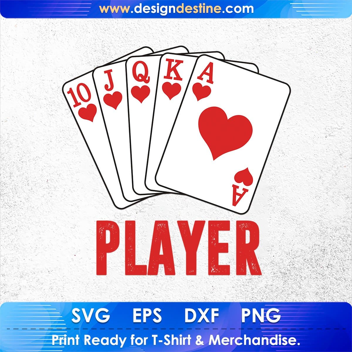 Player T shirt Design In Svg Cutting Printable Files
