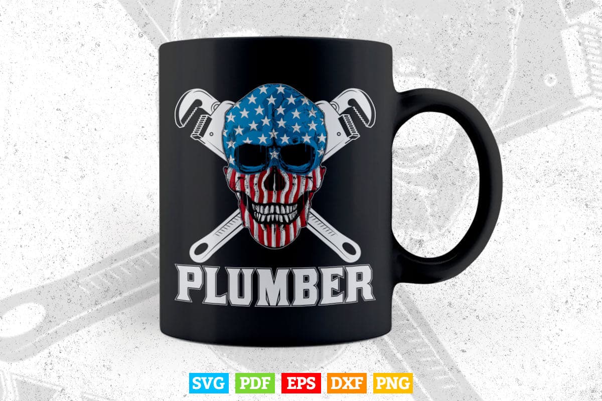 Plumber Flag Gifts For Plumbers Funny Plumbing Svg Png Cut Files.
