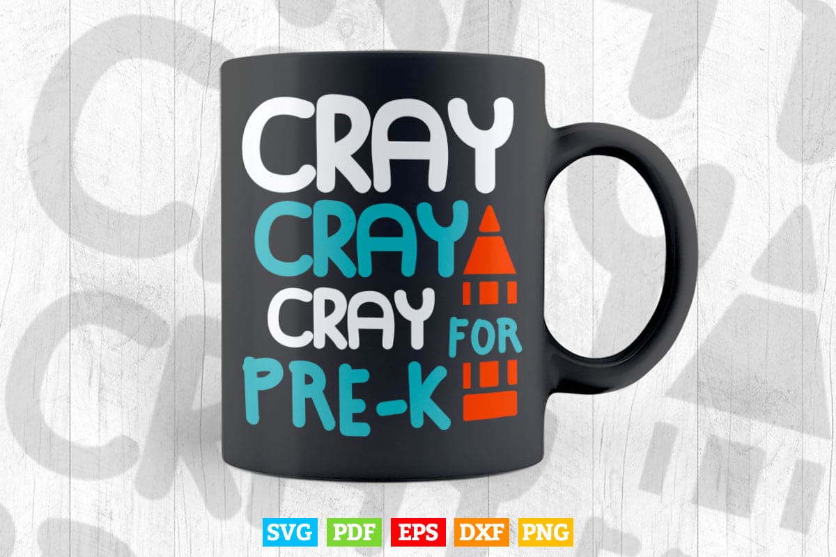 Pre-k Cary School Life Vector T shirt Design Png Svg Cut Files