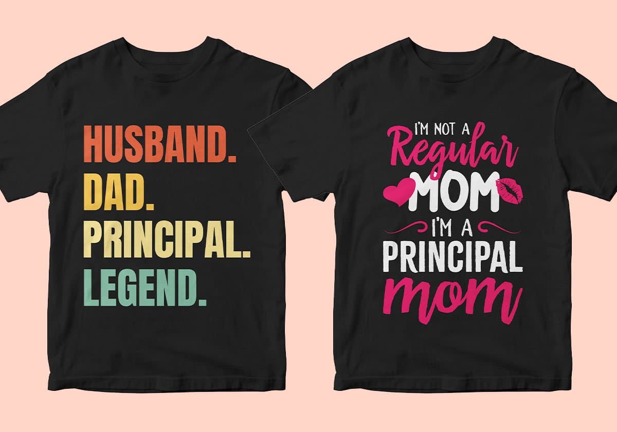 Principal 25 Editable T-shirt Designs Bundle