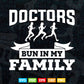 Proud Doctor Profession Runner Svg Png Files.