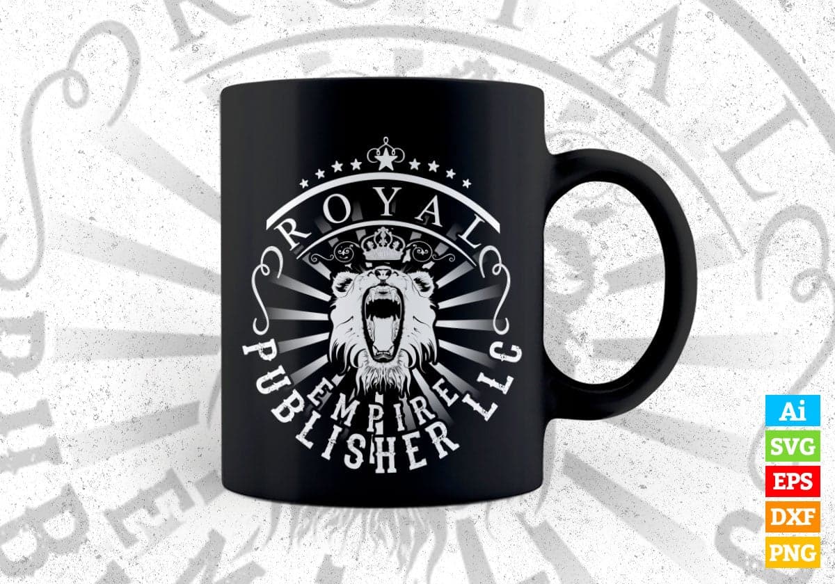Royal Empire Publisher Llc Vector T-shirt Design in Ai Svg Png Files