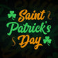 Saint Patrick's Day Editable Vector T-shirt Design in Ai Svg Png Files