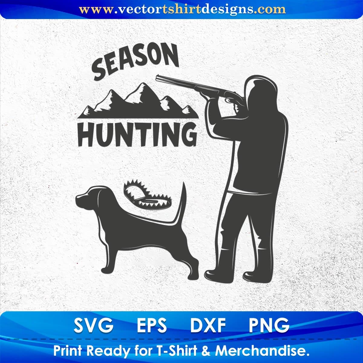 Season Hunting T shirt Design In Svg Png Cutting Printable Files