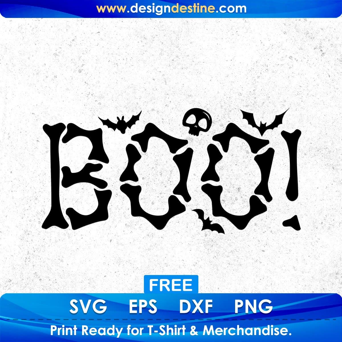 Spider Boo Halloween T shirt Design In Png Svg Cutting Printable Files