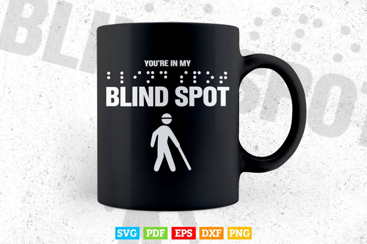 Spot Blind People Person Svg Png Files.
