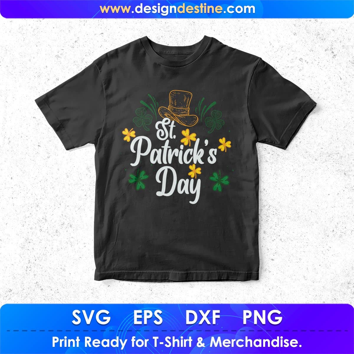 St Patrick’s Day T shirt Design In Svg Png Cutting Printable Files