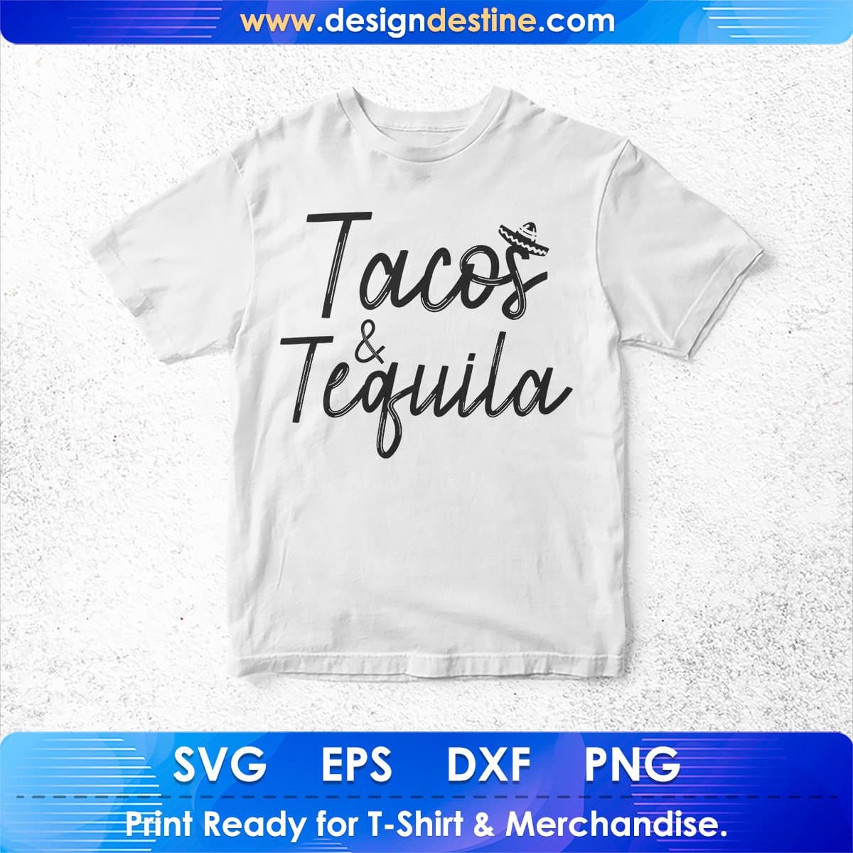 Taco And Tequila Cinco De Mayo T shirt Design In Ai Svg Printable Files