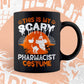 This Is My Scary Pharmacist Costume Happy Halloween Editable Vector T-shirt Designs Png Svg Files
