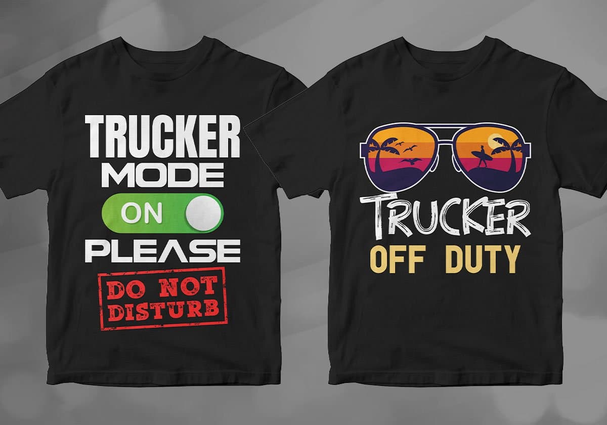 trucker mode on please do not disturb, trucker off duty