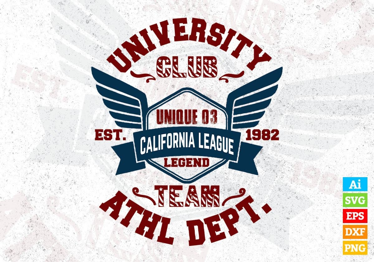 La college league print for t-shirt design Vector Image