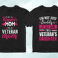 Veteran 25 Editable T-shirt Designs Bundle