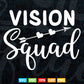 Vision Squad Eye Doctor Optometrist Optometry Svg Cricut Files.