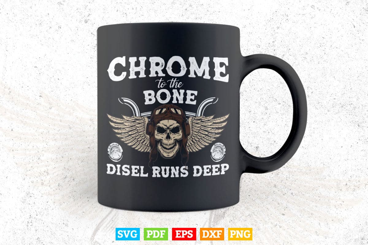 Worker Trucker CTTB Diesel Runs Deep Svg Cut Fies.