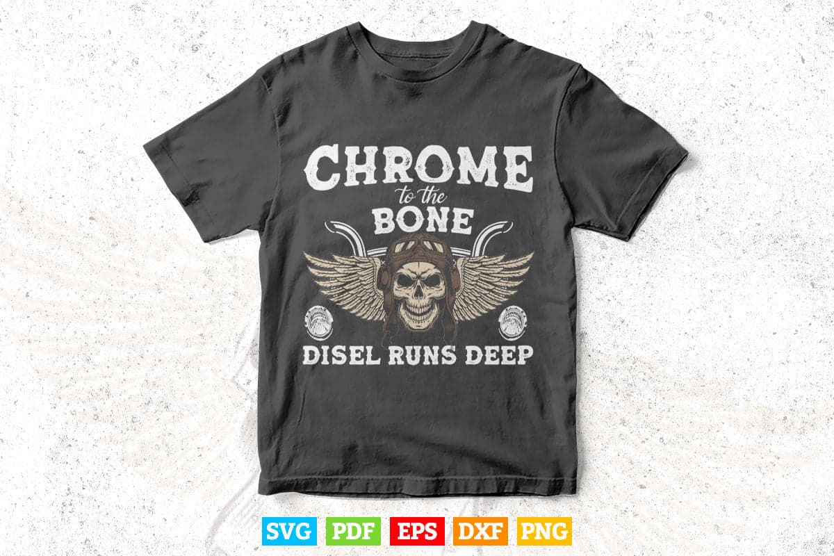 Worker Trucker CTTB Diesel Runs Deep Svg Cut Fies.