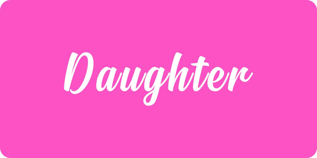 Daughter Editable T Shirt Designs in Ai Png Svg Cutting Printable Files ...
