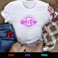 Warning Girls Trip In Progress Editable T-Shirt Design in Ai Svg Eps Files