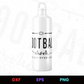 Football Mom All Day Every Day Editable Bottle Design in Ai Svg Eps Files