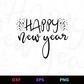Happy New Year 3 Editable Design in Ai Svg Eps Files