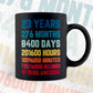 23 Years 276 Months Old Young Men Woman Vintage Birthday Editable Vector T-shirt Design Svg Files