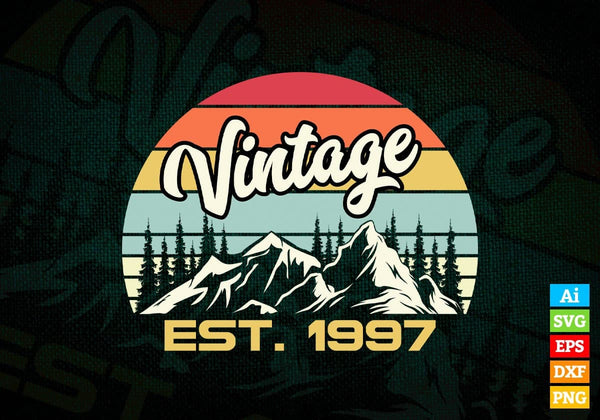 products/25th-birthday-of-mountain-hiking-lovers-outdoor-vintage-editable-vector-t-shirt-design-in-358.jpg