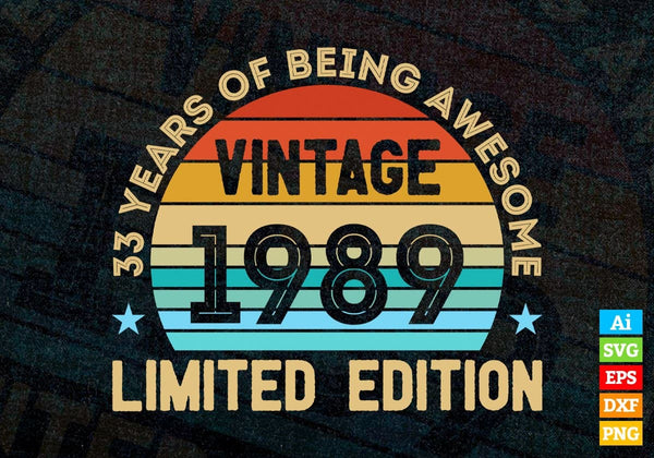 products/33-years-of-being-awesome-vintage-1989-limited-edition-33rd-birthday-editable-vector-t-522.jpg