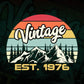 46th Birthday of Mountain Hiking Lovers Outdoor Vintage Editable Vector T-shirt Design in Ai Svg Png Files