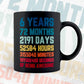 6 Years 72 Months Old Baby Vintage Birthday Editable Vector T-shirt Design Svg Files