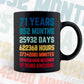 71 Years 852 Months Old Men Vintage Birthday Editable Vector T-shirt Design Svg Files