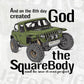 8th Day God Square-Body Hot Rod T shirt Design Png Svg Printable Files