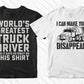 Concrete Truck Driver 50 Editable T-shirt Designs Bundle Part 1