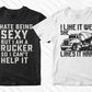 Concrete Truck Driver 50 Editable T-shirt Designs Bundle Part 1