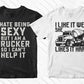 Concrete Truck Driver 50 Editable T-shirt Designs Bundle Part 1