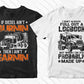 Concrete Truck Driver 50 Editable T-shirt Designs Bundle Part 1