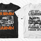 Concrete Truck Driver 50 Editable T-shirt Designs Bundle Part 1