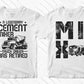 Concrete Truck Driver 50 Editable T-shirt Designs Bundle Part 1