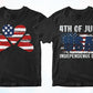 4th of July 50 Editable T-shirt Designs Bundle Part 3