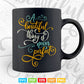 A beautiful Think is a Never Perfect Typography Svg T shirt Design.