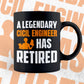 A Legendary Civil Engineer Has Retired Editable Vector T-shirt Designs Png Svg Files