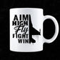 Aim High Fly Fight Win Air Force Editable Vector T shirt Designs In Svg Png Printable Files