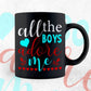 All The Boys Adore Me Editable Vector T-shirt Design in Ai Svg Png Files