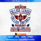 American College League Season 1997-1998 National Championship Editable T shirt Design Svg Cutting Printable Files