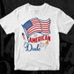 American Dude 4th Of July T shirt Design In Svg Png Cutting Printable Files