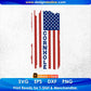 American Flag Cornhole Editable T shirt Design In Ai Svg Png Cutting Printable Files
